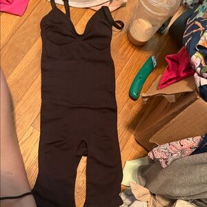 SKIMS Black Shapewear Bodysuit